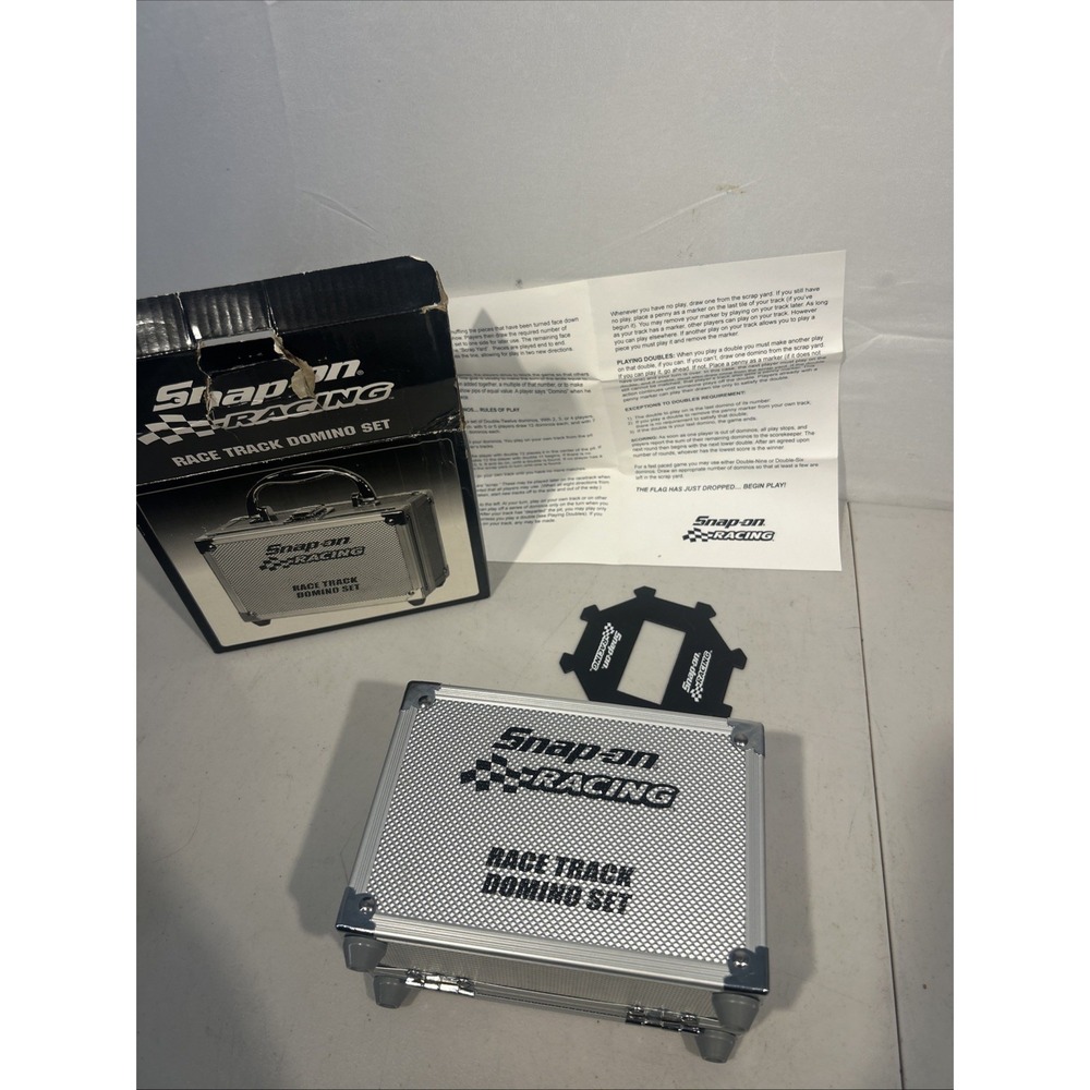 Snap-On Racing Race Track 91 Domino Set
